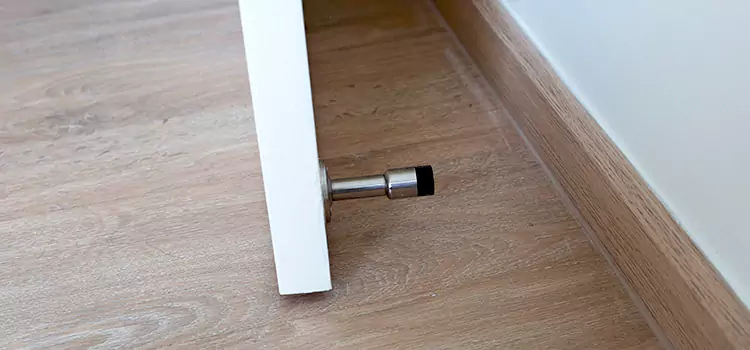 Magnetic Door Stop Integration Pinewood