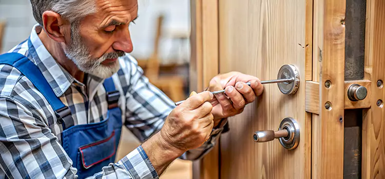 Mortise Replacement Lock Pinewood